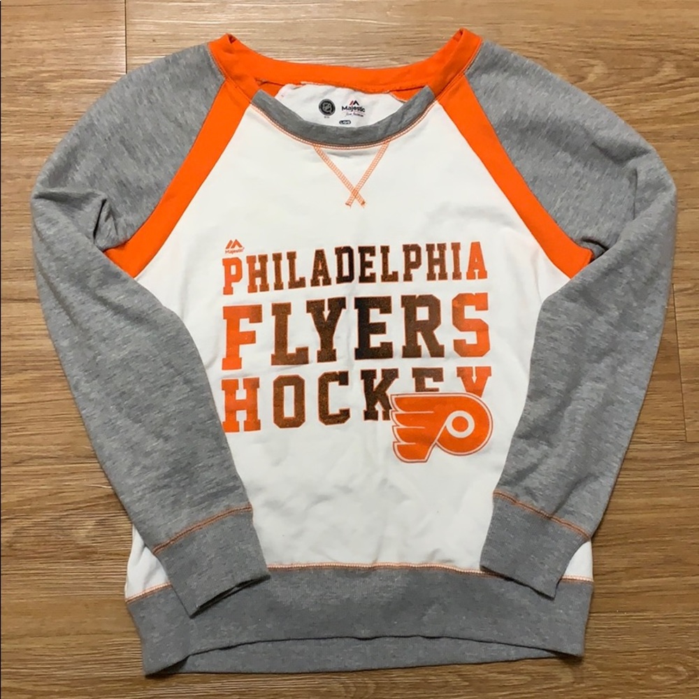 NHL Philadelphia Flyers Crew Neck Sweatshirt